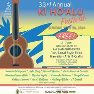 Maui Arts & Cultural Central Music Festival June 30 2024